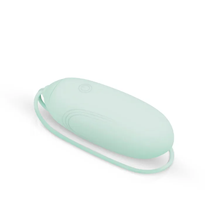 Easy Female Sex Toys Powerful Wireless Rechargeable Silicone Luv Egg Green