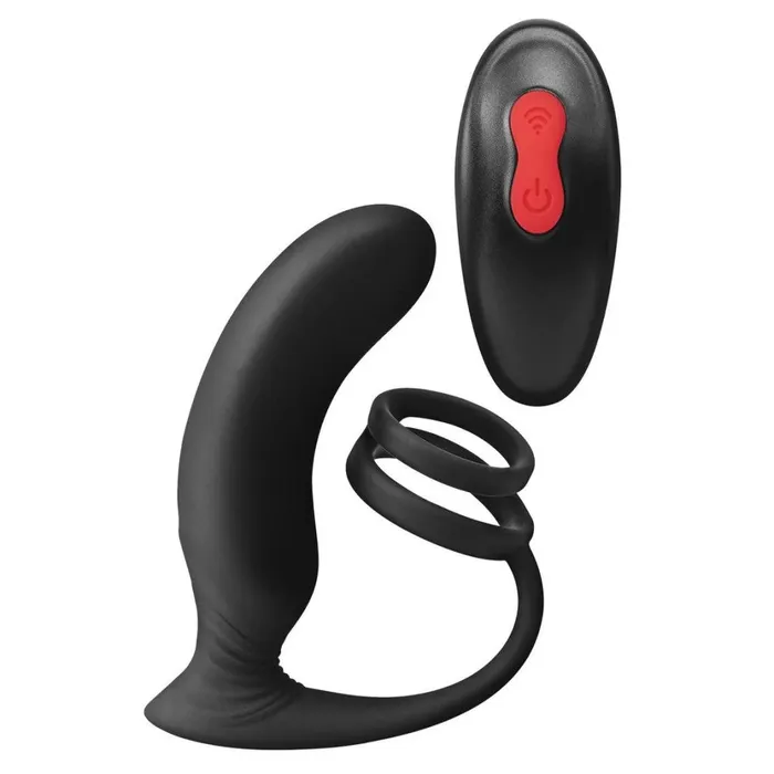 Envy Thumbs Up Remote Control PSpot Vibrator Dual Cock Ring Envy Female Sex Toys