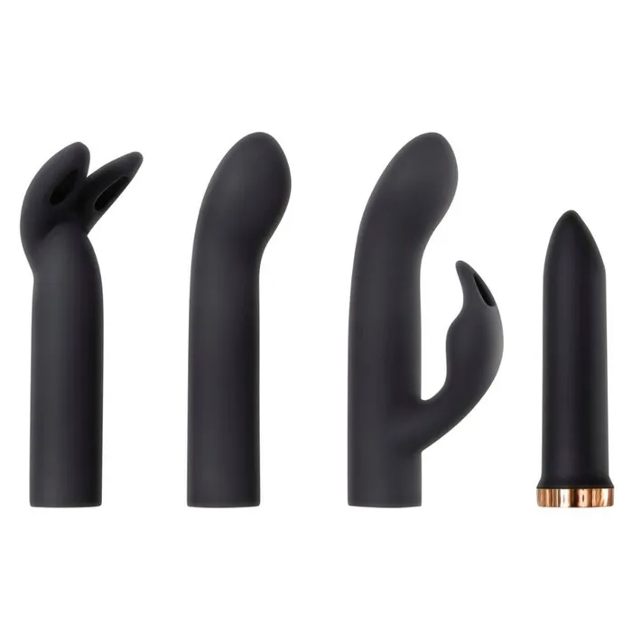 Evolved Four Play Rechargeable Bullet with Silicone Tips Female Sex Toys