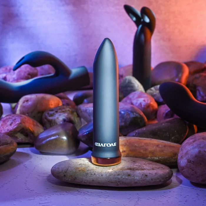 Evolved Four Play Rechargeable Bullet with Silicone Tips Female Sex Toys