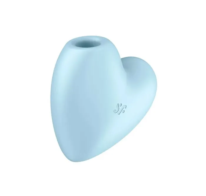 Extasy Satisfyer Cutie Heart Airpulse Blue Vibrators