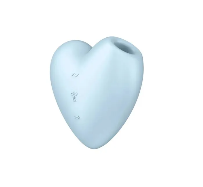 Extasy Satisfyer Cutie Heart Airpulse Blue Vibrators