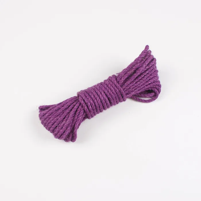 Extasy Vibrators Purple Jute Rope