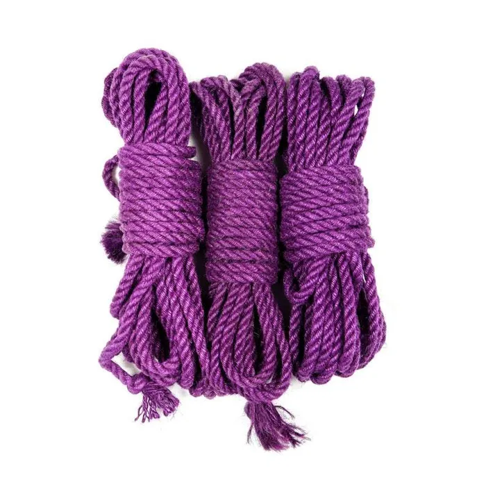 Extasy Vibrators Purple Jute Rope