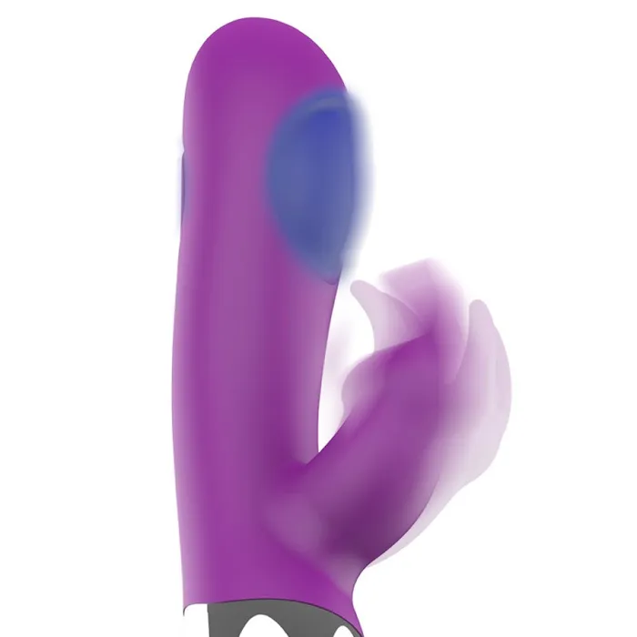 Female Sex Toys 1Sexy Combi rechargeable silicone rabbit vibrator