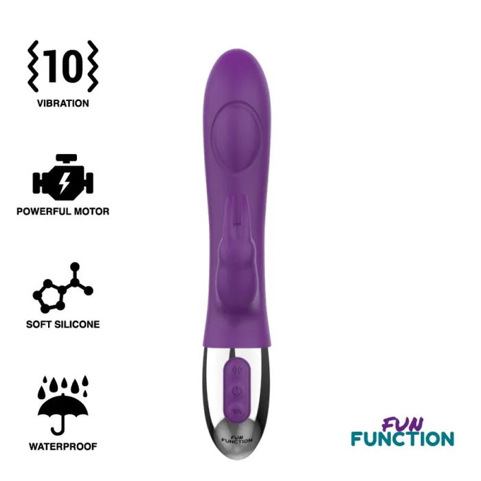 Female Sex Toys 1Sexy Combi rechargeable silicone rabbit vibrator