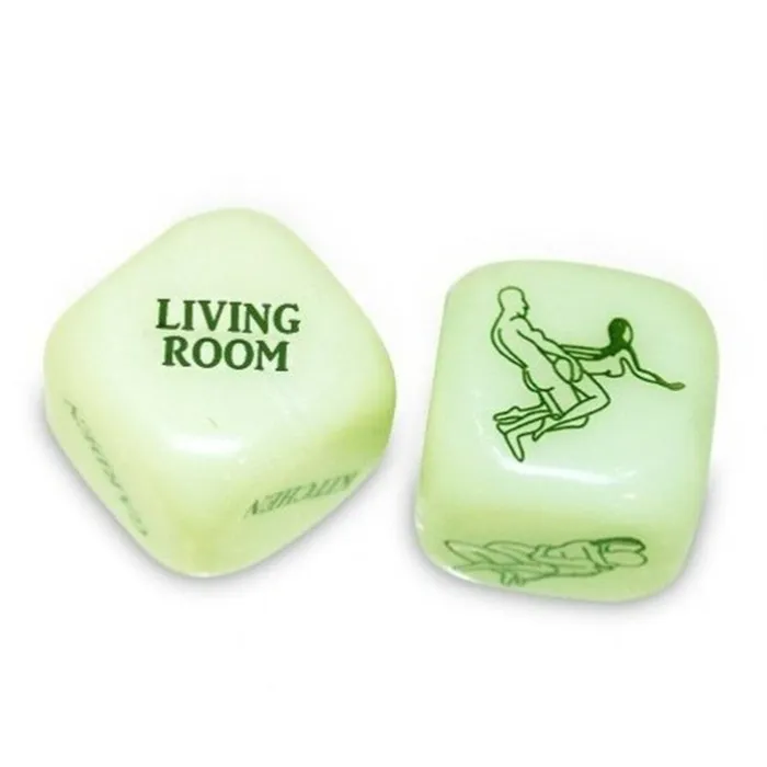 Female Sex Toys 1Sexy Glow In The Dark Erotic Sex Dice