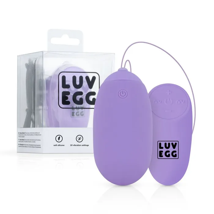 Female Sex Toys Easy Large Powerful Wireless Rechargeable Silicone Luv Egg XL