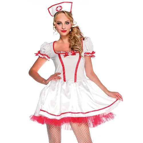 Female Sex Toys Leg Avenue Leg Avenue Naughty Nurse Costume Small