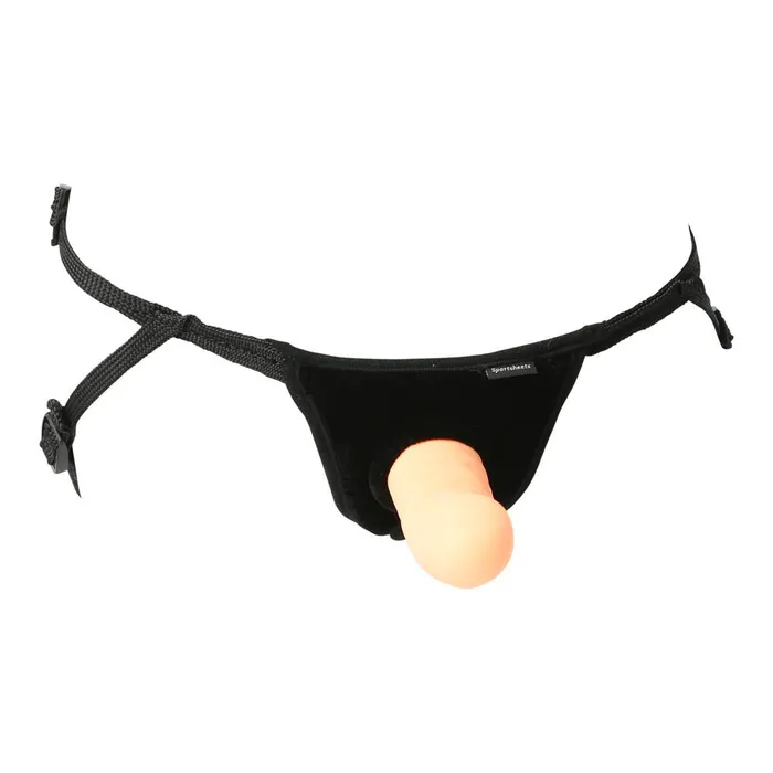 Female Sex Toys SportSheets Everlaster Wishbone Hollow Strap On Sportsheets