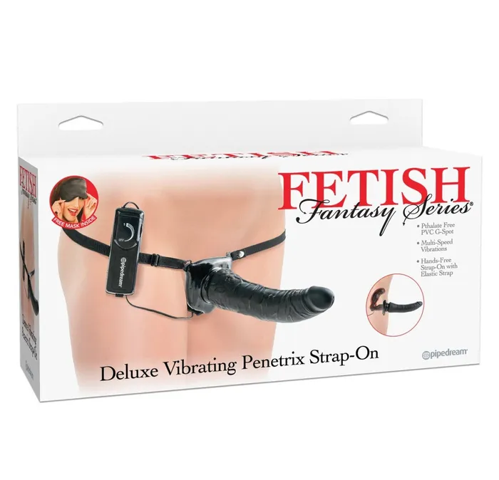 Fetish Fantasy Series Deluxe Vibrating Penetrix Strapless StrapOn PipeDream Female Sex Toys