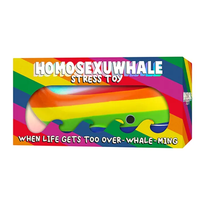 Gift Republic Vibrators Homosexuwhale Stress Toy