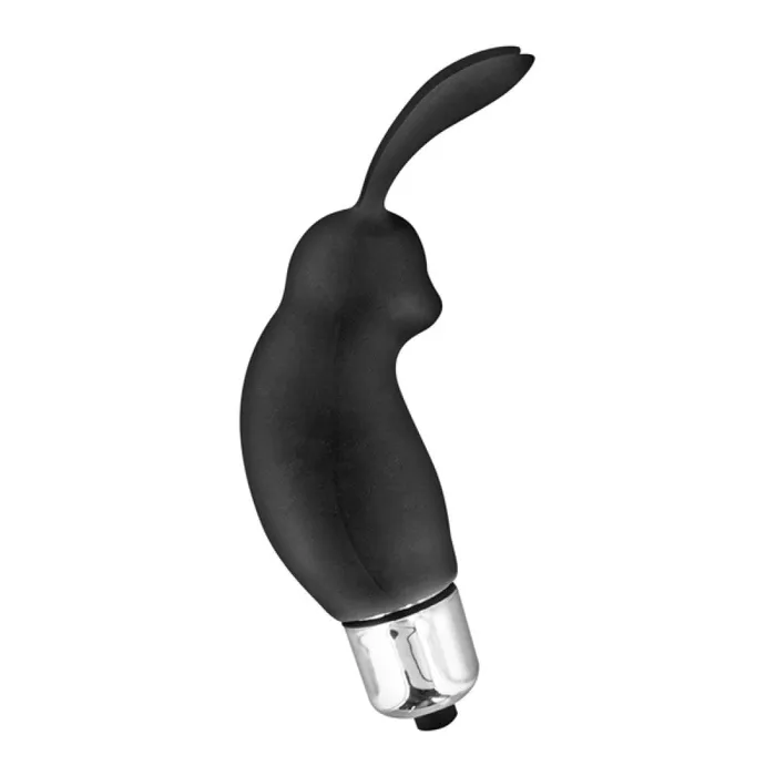 Glamy mini bunny clitoris stimulator black Glam Female Sex Toys