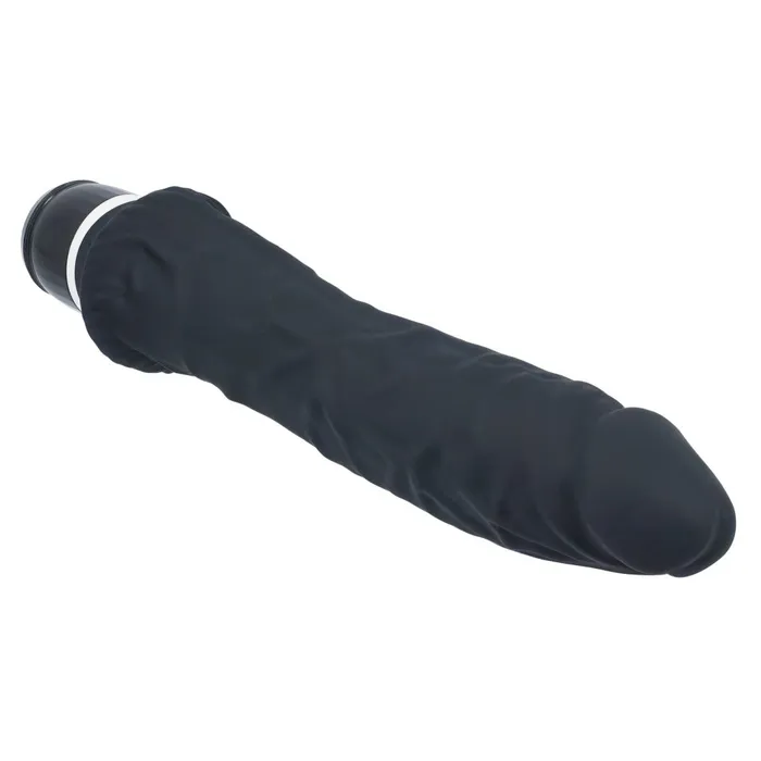 Large realistic silicone Classic black vibrator Seven Creations Female Sex Toys