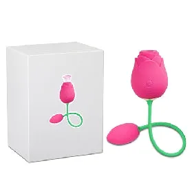 LFLLC Female Sex Toys 10Speed Silicone Tulip Clitoral Sucking with Vibrating Egg