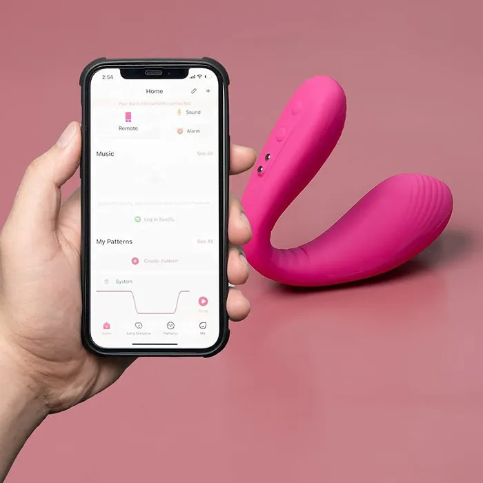 Lovense Female Sex Toys Lovense Dolce Silicone Bluetooth Couples Vibrator