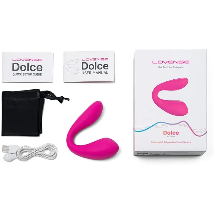 Lovense Female Sex Toys Lovense Dolce Silicone Bluetooth Couples Vibrator