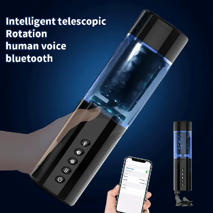 Male Blowjob Machine Automatic Bluetooth Masturbator STS Male Sex Toys