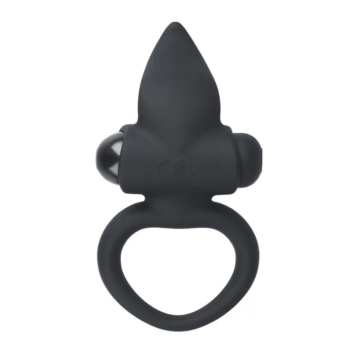 Male Sex Toys Copper Vibrating Cock Ring with Tongue Silicone Adrien Lastic