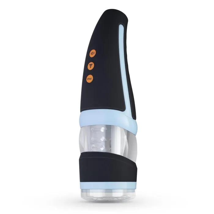 Male Sex Toys Cruizr CRUIZRCP02 Rotating And Vibrating Automatic Masturbator With Adapter