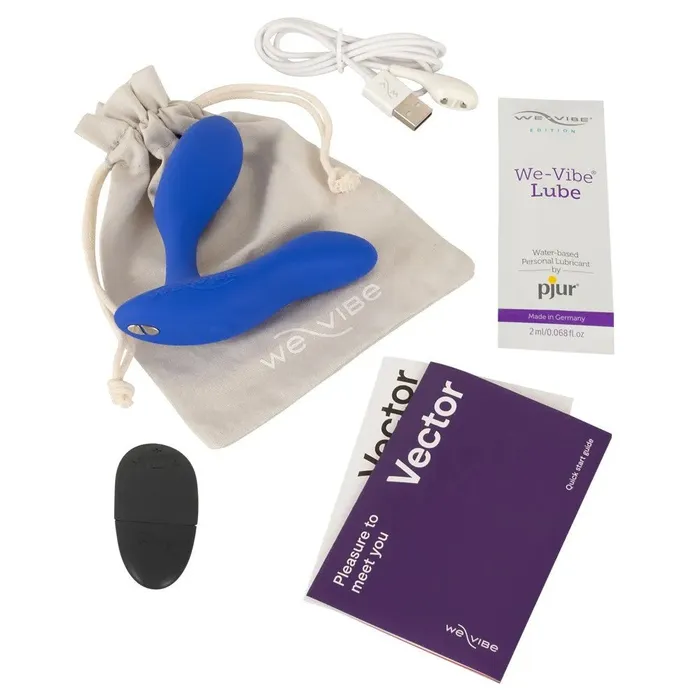 Male Sex Toys WeVibe Luxury Prostate Stimulator with App WeVibe Vector Blue