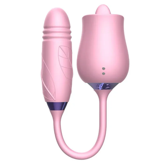 Martinella Female Sex Toys Martinella Double Tongue Clitoris Stimulator Vibro Pushing Egg