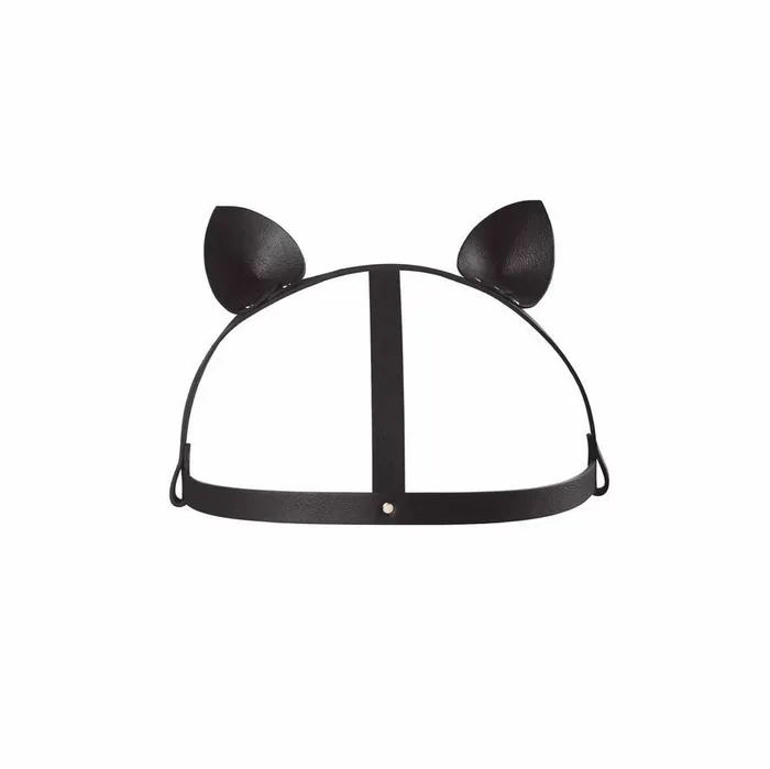 MAZE by Bijoux Indiscrets Restraints Vegan Leather Cat Ear Headpiece