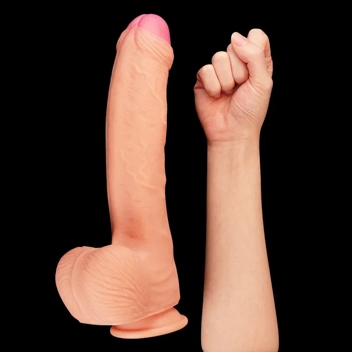 Nature Cock 11 Dual Layer Realistic Silicone Dildo Love Toy Dildos