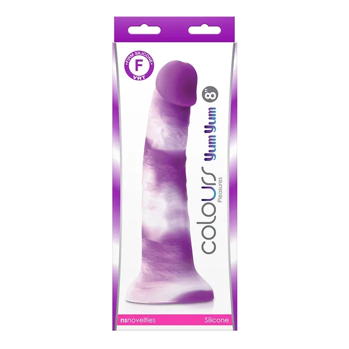 NS Novelties NS Novelties Colours Yum Yum 8 Dildo Purple Dildos