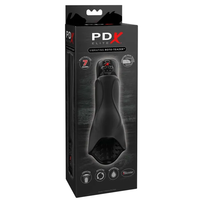 PipeDream PDX Elite Vibrating RotoTeazer Male Sex Toys