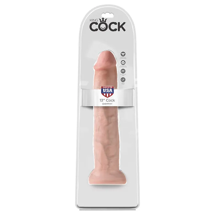 Pipedream Products Dildos Pipedream Products King Cock 13 Cock Beige