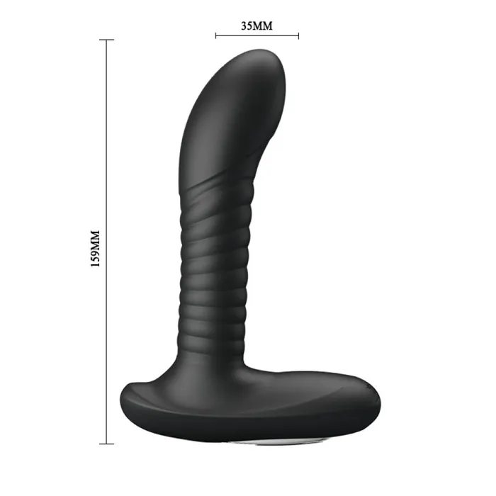 Pretty Love Male Sex Toys Merlin Rotating Vibrating Prostate Stimulator