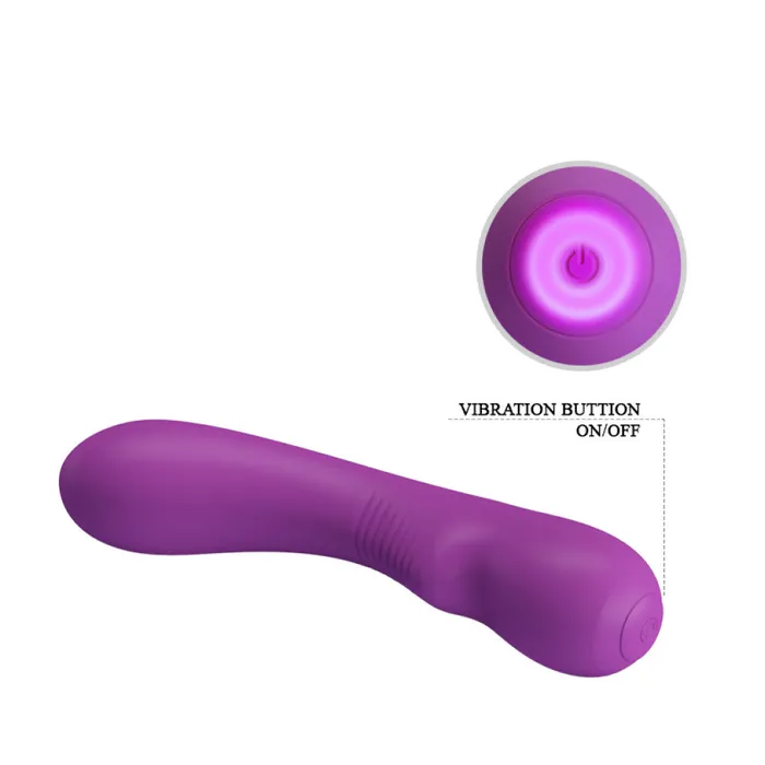 Pretty Love Vibrators Pretty Love Elsa Rechargeable Soft Silicone Gspot Vibrator