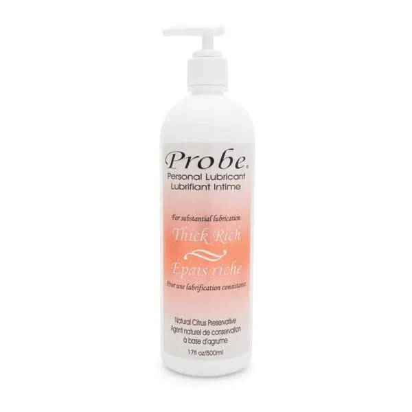 Probe Thick Rich Lube 17oz Probe Anal