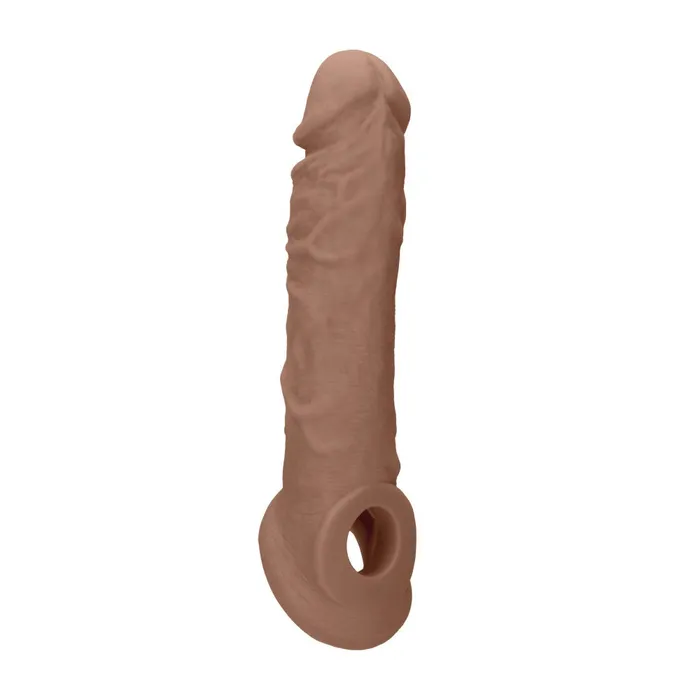 Realrock cyber skin penis extender and thickener Shots Toys Male Sex Toys