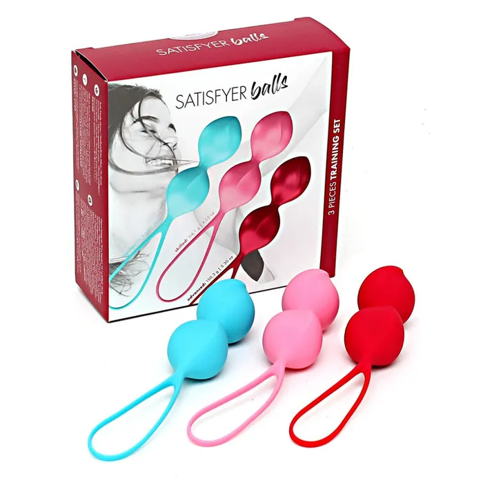 Satisfyer VBalls Silicone Vaginal Balls Set Satisfyer Dildos