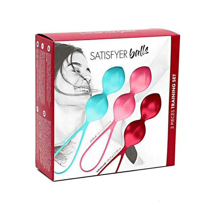 Satisfyer VBalls Silicone Vaginal Balls Set Satisfyer Dildos