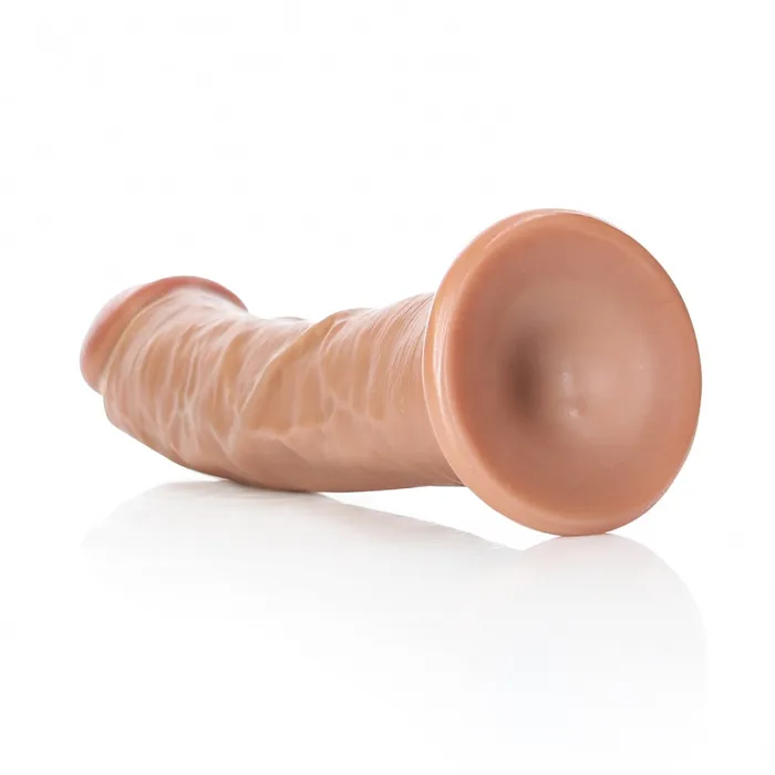 Shots Toys Dildos Realistic dildo Real Rock Curved 8 mocha