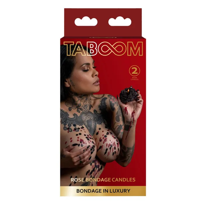 Taboom Rose Bondage Candles Taboom Vibrators