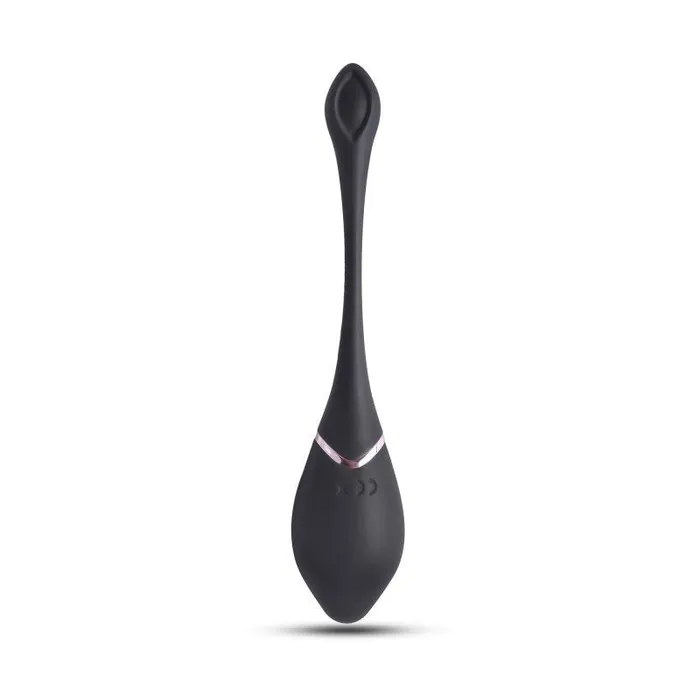 Toyz4Lovers Female Sex Toys Rechargeable Silicone Vibro Egg with Remote Black