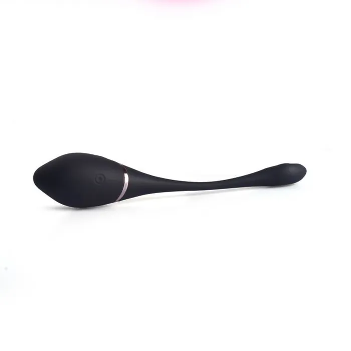 Toyz4Lovers Female Sex Toys Rechargeable Silicone Vibro Egg with Remote Black