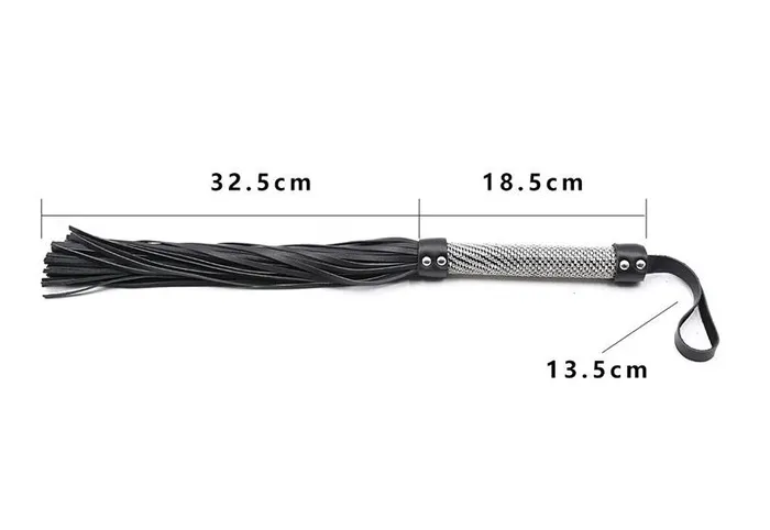 Vibrators Extasy Diamant Handle Flogger