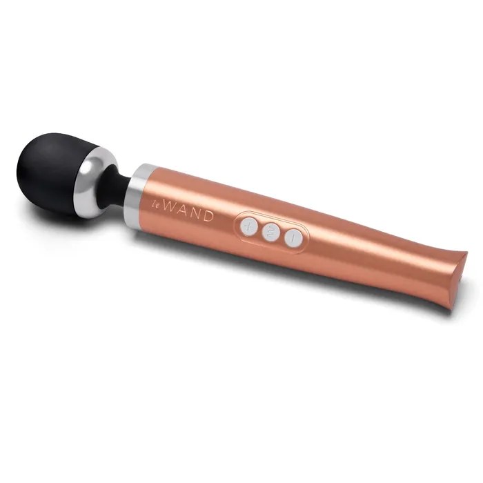 Vibrators Le Wand Le Wand Diecast Rechargeable Massager Rose Gold