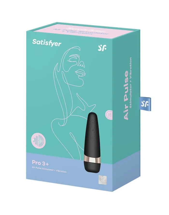 Vibrators Satisfyer Pro Satisfyer Pro 3 Air Pulse Stimulator