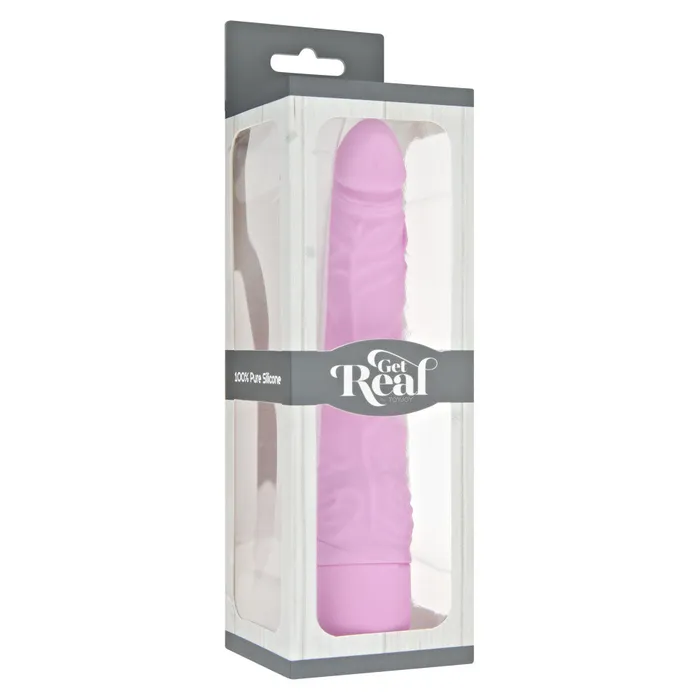 Vibrators ToyJoy Get Real medical silicone anal vibrator pink