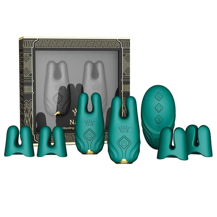 Vibrators Zalo Zalo Nave Turquoise Green