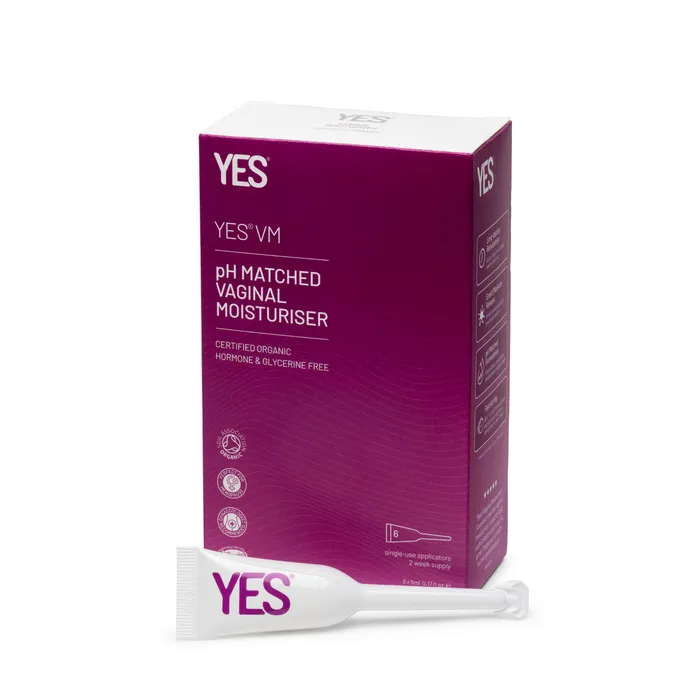 YES Lubricants Vaginal Moisturiser Apps 6x5ml personal lubricant Sexual Health Wellbeing