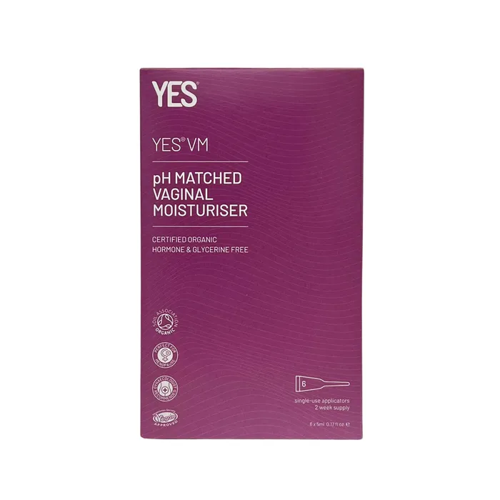 YES Lubricants Vaginal Moisturiser Apps 6x5ml personal lubricant Sexual Health Wellbeing