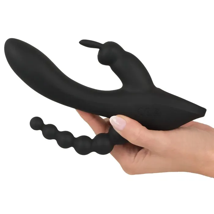 You2Toys Vibrators Sweet Smile Rechargeable Multifunctional Silicone Triple Gspot Vibrator