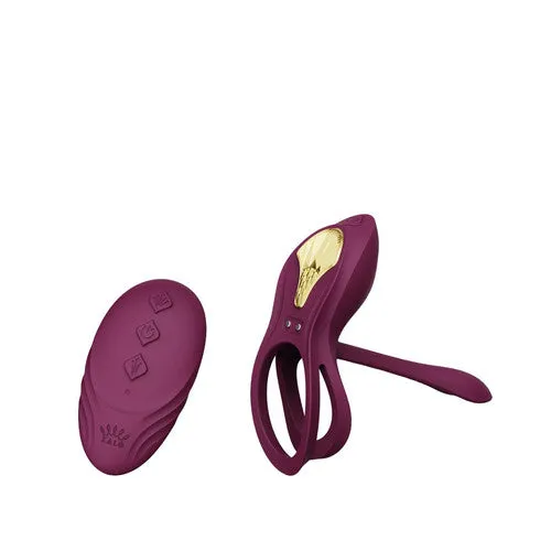 Zalo Bayek Couples Ring Velvet Purple Zalo Vibrators